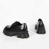 PRADA ロゴ モノリス ブラシド レースアップ ローファー 162301852 [P]