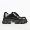 PRADA ロゴ モノリス ブラシド レースアップ ローファー 162301852 [P]