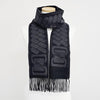 HERMES Clic, C'est Noue Schal Knitted Noir H392917T 05 147207860 [P]