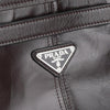 PRADA Dunkelbraune Leder-Tote 160780774 [P]
