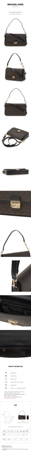 MICHAEL KORS Bradshaw Small Convertible Shoulder Bag 30S1G2BL1B 76415988 [P]