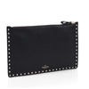 VALENTINO Rockstud Clutch Schwarz VSH 0NO Frauen 29.5cm × 19cm (11.6 × 7.5 in) 16625492 [P]