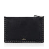 VALENTINO Rockstud Clutch Schwarz VSH 0NO Frauen 29.5cm × 19cm (11.6 × 7.5 in) 16625492 [P]