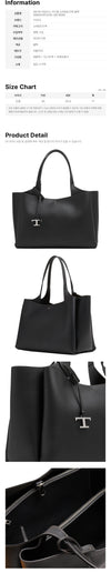 Tods Timeless Medium Shopper & Tote Bag Black 159724469 [P]