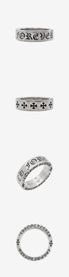 CHROME HEARTS Forever Ring Silber 17.5 162847080 [P]