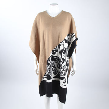 HERMES エルメス カシミア ポンチョ 2483253