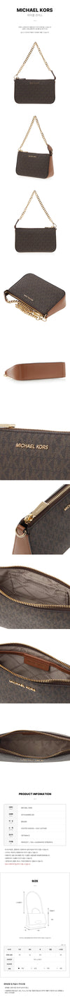 MICHAEL KORS Jet Set Medium Chain Pouch 32F1GJ6W6B 79466422 [P]