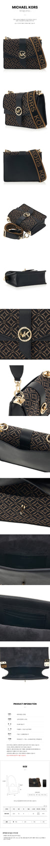 MICHAEL KORS Greeneich Small Jacquard Crossbody Bag 32F2GGRC1J 293 43842273 [P]