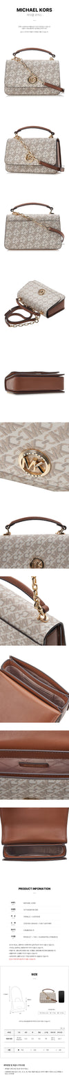 MICHAEL KORS Delancey Satchelbag für Damen 32T4GD8C5B 099 FW24 124129246 [P]