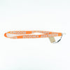 BURBERRY Kingdom Logo Orange Nylon Strap Necklace 80242441 143660315 [P]