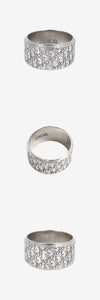 Dior Oblique Ring M (60) Silver R0893 162953394 [P]