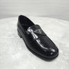 PRADA Gebürstete Lederloafers mit Dreieckslogo 34.5 1D902M 9523 163157681 [P]