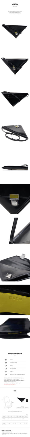 MSGM Damen Triangel Click Bag 3341MDZ30 386 99 40517990 [P]