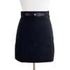 HERMES Doppelt dehnbare Damenrock Skirt Noir H5H0333DQ0236 160106549 [P]