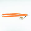BURBERRY Kingdom Logo Orange Nylon Strap Necklace 80242441 143660315 [P]