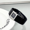 CHANEL Matelassé Schwarz Quarz Uhr 4VCHC33427 78696625 [P]