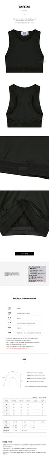 MSGM Damen Rüschentop 3441MDT69 237279 99 72706372 [P]