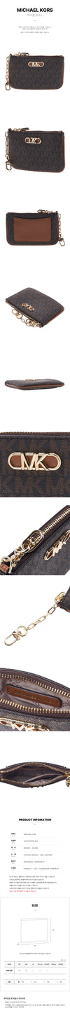 Michael Kors MK Logo Coin Card Holder 76187057 [P]