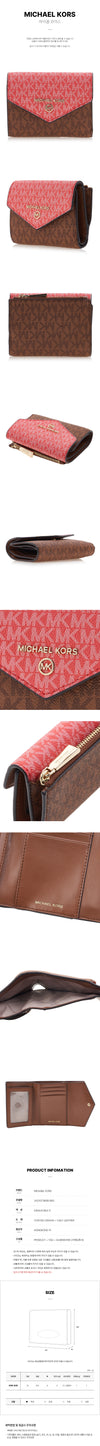 Michael Kors Jet Set Charm Women's Compact Wallet 34S1GT9E6B 680 36657976 [P]