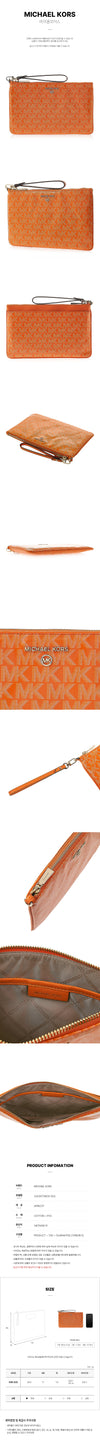 MICHAEL KORS Logo Clutch 34S3GT9W3V 842 76416513 [P]
