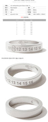 Maison Margiela 4MM Ring Silver 159675834 [P]