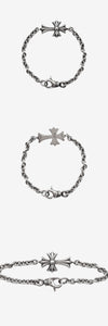 Chrome Hearts Tiny CH Cross Chain Bracelet 26OBVMCD 162847065 [P]