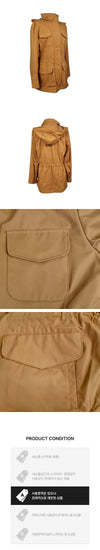 LORO PIANA Hochkragen-Hoodie-Jacke Camel 40 163208911 [P]