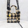 LOEWE Raffia Check Mini Tote Bag 4461 163154901 [P]