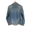 Heron Preston CTNMB Patch Embroidered Oversized Denim Jacket Blue XS 141874789 [P]