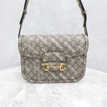 GUCCI Hackerprojekt Horsebit 1955 Schultertasche 602204 7853 163156081 [P]