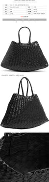 DRAGON DIFFUSION 26SS Santa Croce Kleine Tote Tasche Schwarz 8893 160469655 [P]
