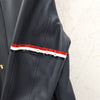 THOM BROWNE レザーアームバンドフードジャケット 0 5312 163158662 [P]