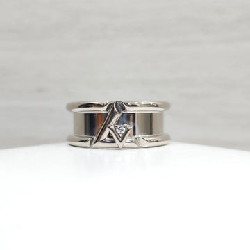 LOUIS VUITTON Diamantring 18K Weißgold 62 Größe Q9059H 9529 2474568 [P]