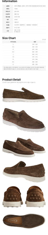 Tods Pebble Tab Suede Loafers Brown 159724478 [P]