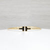 TIFFANY & CO ネロウ T ワイヤーブレスレット M 10654 163157882 [P]