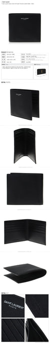 Saint Laurent Classic Logo Men's Bifold Wallet 30113365 [P]