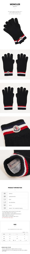 MONCLER Herrenhandschuhe mit Logo-Patch 162371176 [P]