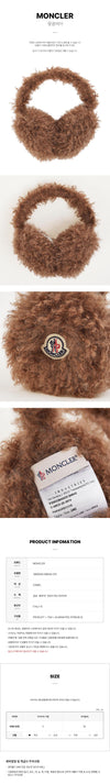 Moncler Fluffy Circular Ear Muffs 149858506 [P]