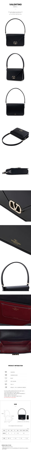 Valentino Women's Envelope V Logo Shoulder Bag 72705924 [P]