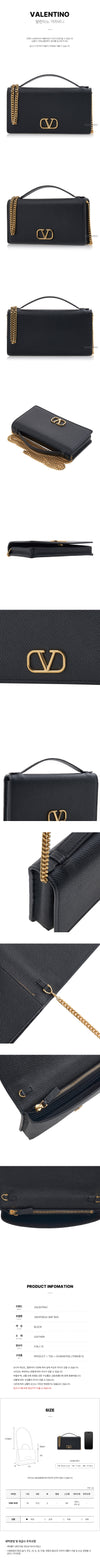 Valentino Signature V Logo Shoulder Bag 91441033 [P]