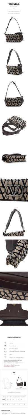 Valentino Iconography V Logo Shoulder Bag 76416129 [P]