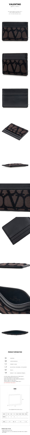 VALENTINO Männliche Ikonographie Kartenetui 3Y2P0T83 WAW U02 75827251 [P]