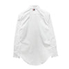 THOM BROWNE Damenhemd mit drei Streifen aus Grogant Popeline 144253592 [P]