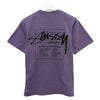 stussy MODERN AGE Pigment Dyed T-shirt Grape 155791626 [P]