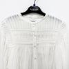 Isabel Marant Plalia Cotton Blouse White (HT0002FC B3J04E 20WH) 150950429 [P]