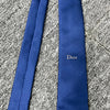 DIOR Seide Krawatte blau 161232940 [P]