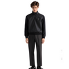 Prada Superfine Wool Half Zip Sweater 160936382 [P]