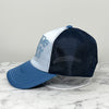 ACNE STUDIOS 24FW Logo-Print Baseball Cap Multiblau (C40325 BQC) 123474552 [P]