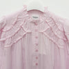 ISABEL MARANT CHRISTA Plisseebluse in Lichtrosa (HT0681FB B3J04E 40LK) 150951086 [P]