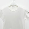 MONCLER Cotton Jersey T-Shirt mit Logo-Patch in Off-White 155940643 [P]